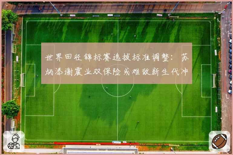 世界田径锦标赛选拔标准调整：苏炳添谢震业双保险或难敌新生代冲击
