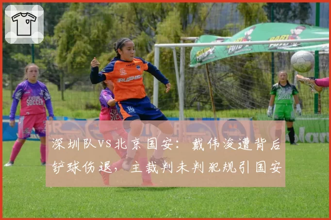 深圳队vs北京国安：戴伟浚遭背后铲球伤退，主裁判未判犯规引国安球迷强烈不满